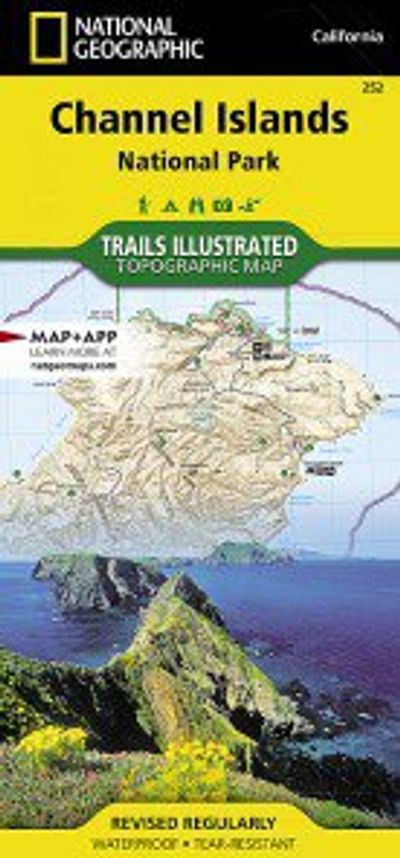 Channel Islands National Park Topo Map Trails Illustrated Folded