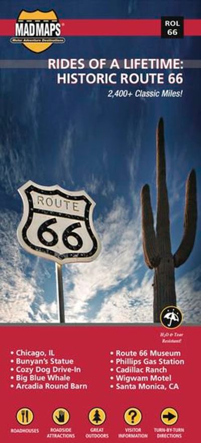 Route 66 Map by Madmap