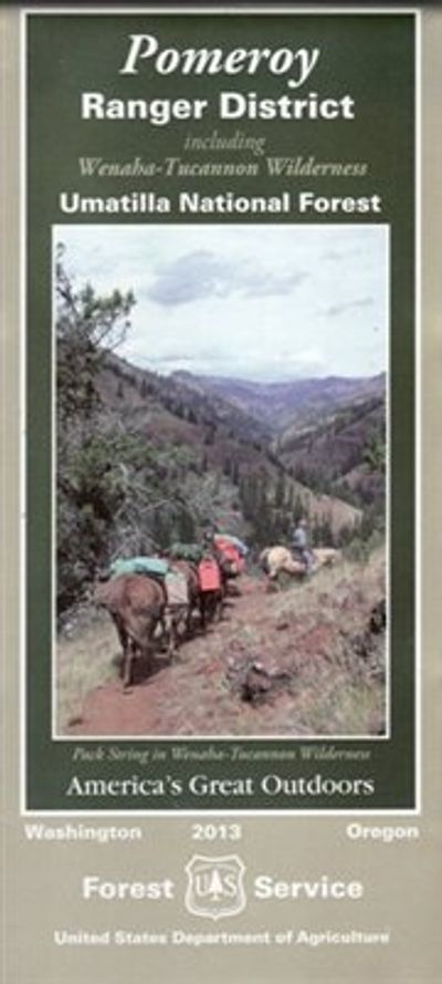 Pomeroy Ranger District National Forest Map Service