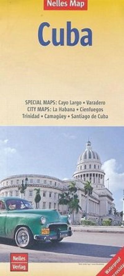 Cuba Travel Road Map Nelles