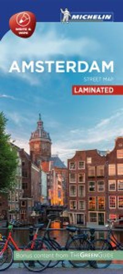 Amsterdam Laminated Map Michelin