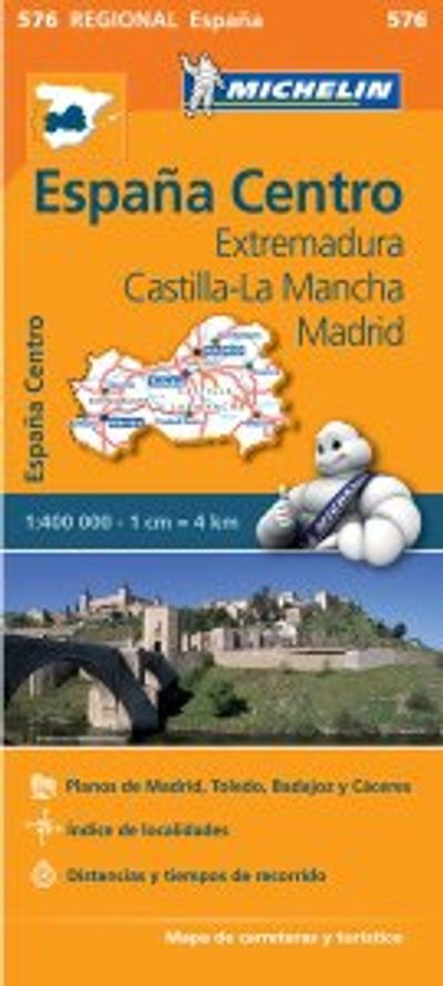 Spain Central - Extremadura - by Michelin