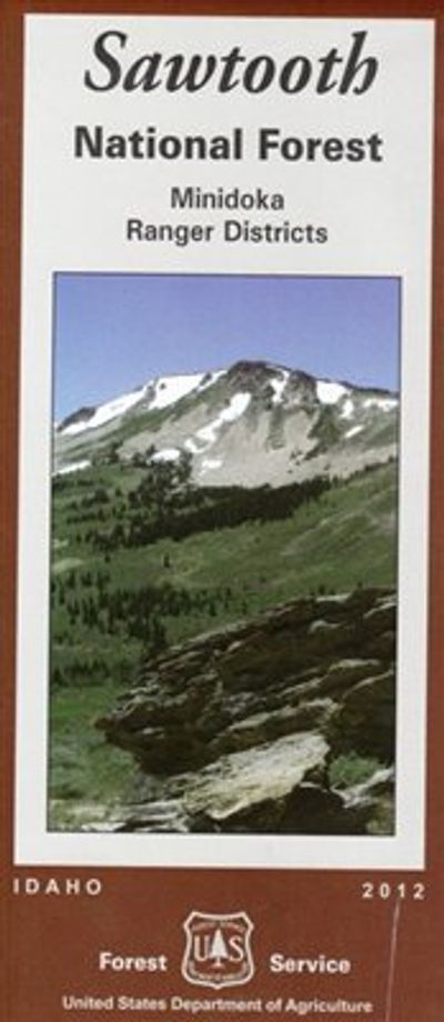 Sawtooth National Forest Minidoka Topographic