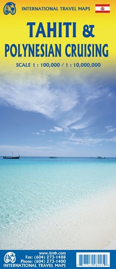 Tahiti French Polynesia Cruise Cruising Travel Map ITMB