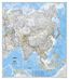 Asia Wall Maps For Sale Paper Laminated