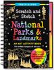 National Park Scratch and Sketch Journal Children's Activity Book