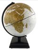 Milan White Ocean World Globe 12 Inch