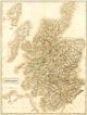 Scotland 1855 Antique Wall Map Print