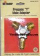 Propane "Y" Male Adapter With Hand Wheel