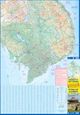 Vietnam Laos Cambodia Travel Map by ITMB | Waterproof Front Side