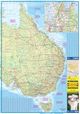 Australia Travel Map by ITM - Eastern Map