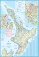 New Zealand Travel Map by ITM - North Island Map