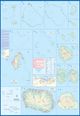 Cook Islands Travel and Reference Map by ITMB Back Side