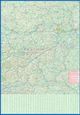 Austria Travel & Rail Reference Map by ITMB Back Side