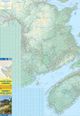 Nova Scotia New Brunswick Prince Edward Island Travel Map by ITMB Front Side