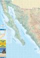 Mexico Pacific Coast Travel Road Map Folded ITMB Front