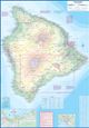Hawaii Big Island & Volcanoes National Park Travel Map - Big Island Map