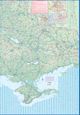 Ukraine Travel Map by ITM - East Map