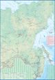 Kamchatka Peninsula Travel Map by ITM - Regional Area Map