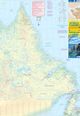 Newfoundland & Labrador, Canada Travel & Reference Map by ITM - Labrador Map