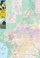 Cameroon and Gabon Travel Folded Road Map ITMB - Cameroon Map