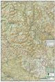 Alpine Lakes Wilderness National Geographic Trails Illustrated Hiking Map - East Detail