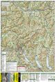 Alpine Lakes Wilderness National Geographic Trails Illustrated Hiking Map - West Detail