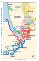 Ports and Passes Boater's Guide Tide and Current Guide 2024 - Overview Map