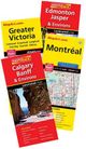 Canada Road Maps Folded Laminated Paper