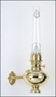 Aladdin Brass Wall Lamp with Bracket