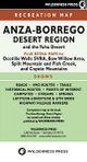 Anza Borrego Desert Region Folded Recreation Map