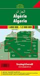 Algeria Road and Travel Map Back Cover Area Map