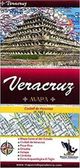 Veracruz Mexico State Travel Road Folded Map