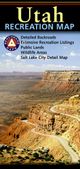 Utah Folded Recreation Road Map by Benchmark Maps