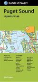 Puget Sound Regional Folded Street Map by Rand McNally