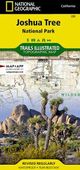 Joshua Tree National Park Topo Map Trails Illustrated Folded