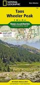 Taos Wheeler Peak Topo Waterproof National Geographic Hiking Map Trails Illustrated