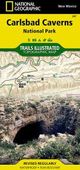 Carlsbad Caverns National Park Topo Map Trails Illustrated Folded