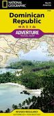 Dominican Republic Travel Adventure Road Map Topo Waterproof Nat Geo