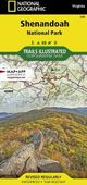 Shenandoah National Park Topo Map Trails Illustrated Folded