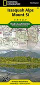 Issaquah Alps & Mt Si National Geographic Trails Illustrated Hiking Map - Cover