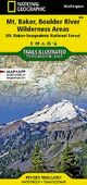 Mt Baker & Boulder River National Geographic Trails Illustrated Hiking Map - Cover