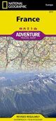 France Travel Adventure Road Map Waterproof Topo Nat Geo