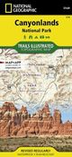 Canyonlands National Park Map Topo Trails Illustrated