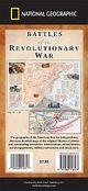 Revolutionary War Battlefields Folded Map