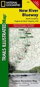 New River Blueway Topo Waterproof National Geographic Hiking Map Trails Illustrated