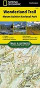 Wonderland Trail Mt Rainier Topo Booklet Nat Geo Trails Illustrated