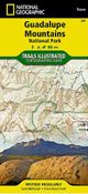 Guadalupe Mountains Trails Illustrated Hiking Waterproof Topo Maps