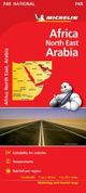 Africa NE and Arabia Travel Map Michelin 745