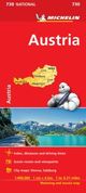 Austria Travel Map 730 Michelin